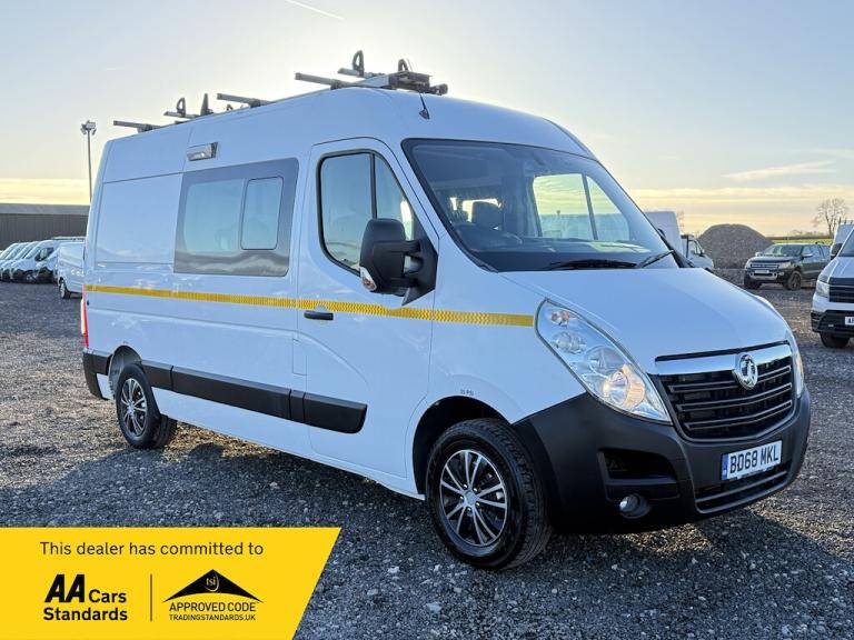 2019 Vauxhall Movano 2.3 CDTI H2 Van 130ps PANEL VAN DIESEL Manual