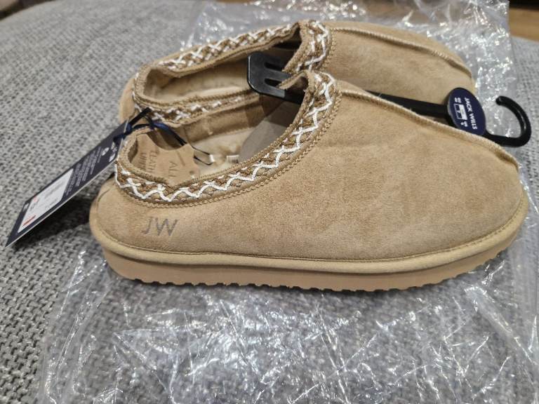 Brand New Jack Wills Slip-on Snug Mules Size 7