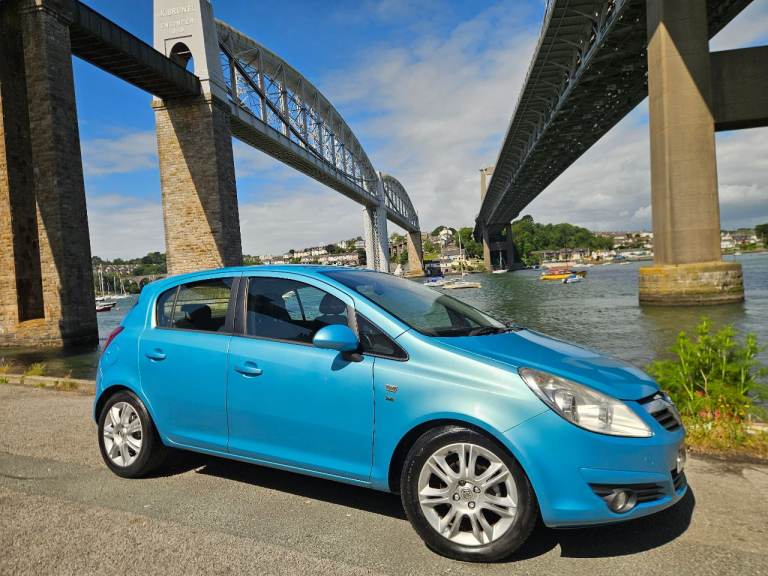 Vauxhall Corsa Hatchback 5dr in Rare Oriental Blue (Only 90,995m,Long Mot,Nice Spec,Ideal 1st Car)