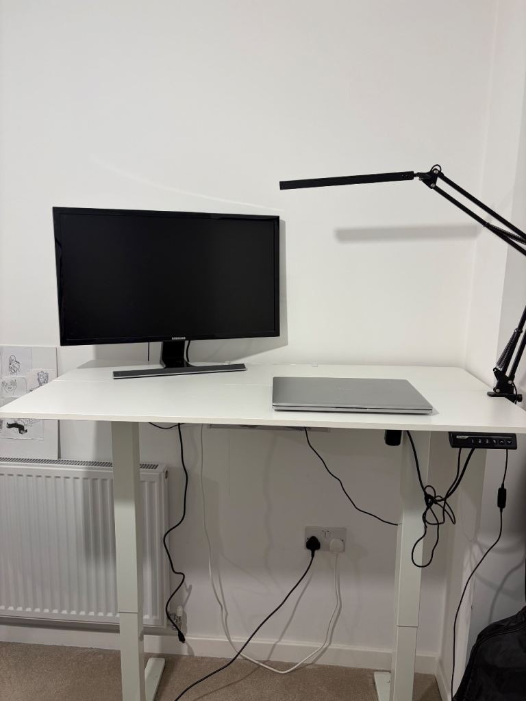Work desk and chair - work from home setup