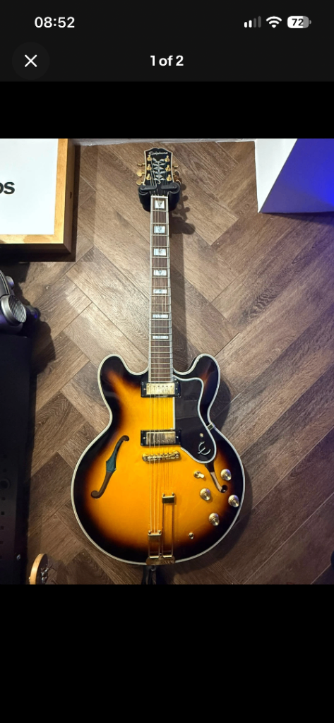 Epiphone Sheraton Frequensator Guitar