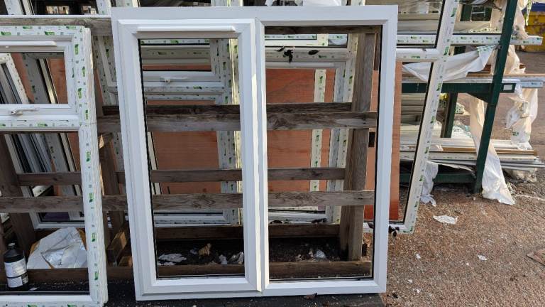 image for White UPVC window frame 