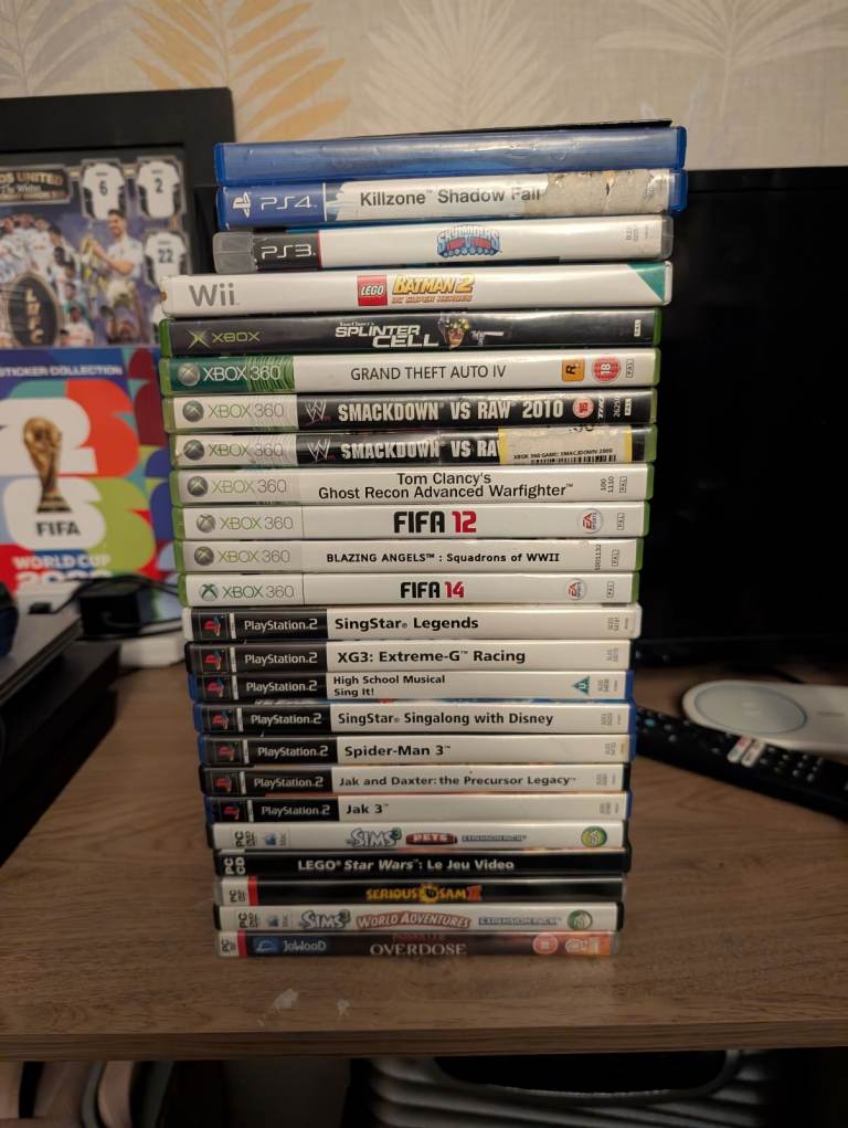 Mixed Console Games Bundle – PS4, PS3, Xbox 360, Wii