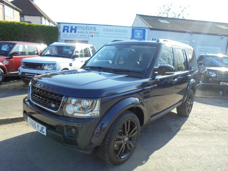 2015 Land Rover Discovery 3.0 SDV6 HSE 5dr Auto Blue Black Leather 7 Seater Ulez  ESTATE Diesel A...