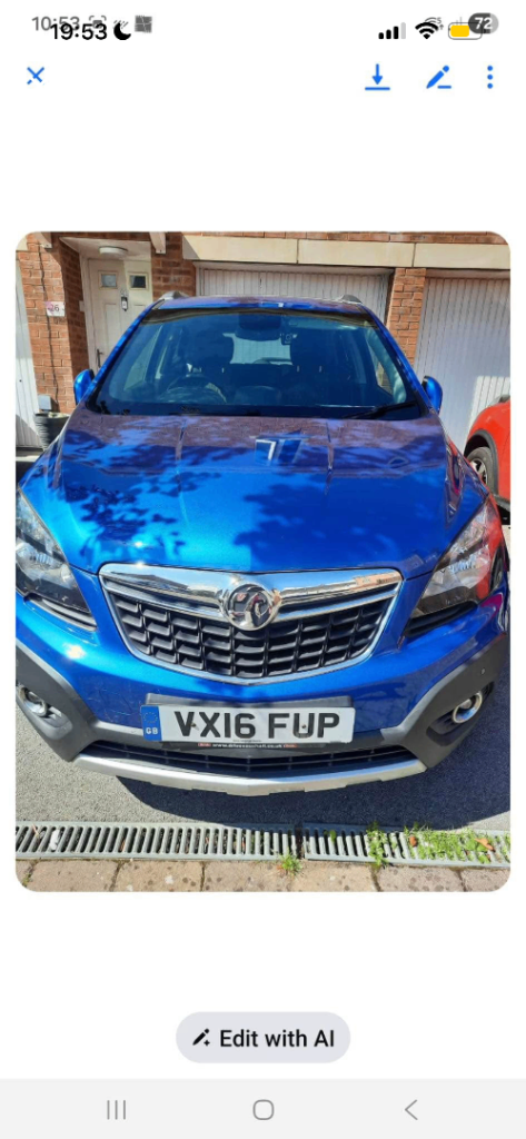 Vauxhall, MOKKA, Hatchback, 2016, Manual, 1598 (cc), 5 doors
