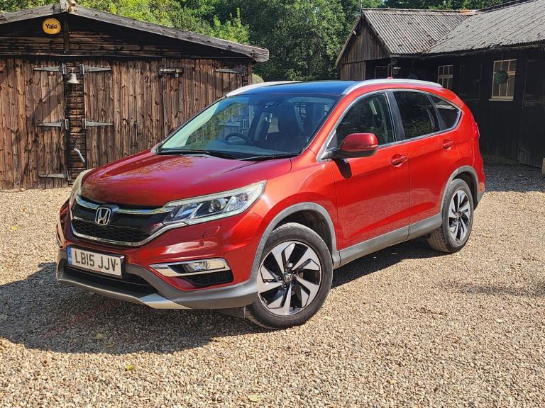 2015 Honda CR-V 1.6 i-DTEC EX with Pano Roof, Leather etc. Full History, New MOT SUV Diesel Manual
