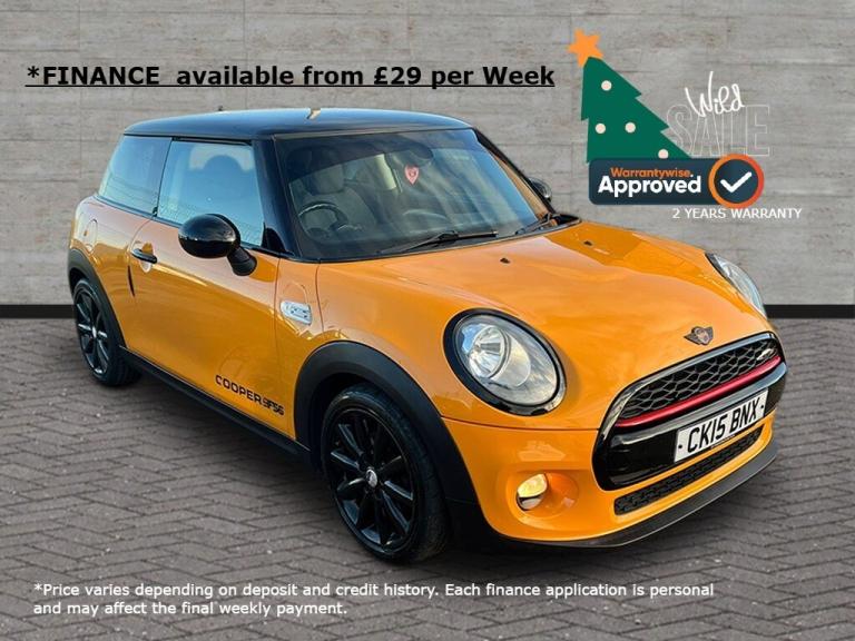 2 YEARS WARRANTY-CHRISTMAS OFFER!! 2015 MINI COOPER S 1.5L PETROL ULEZ FREE