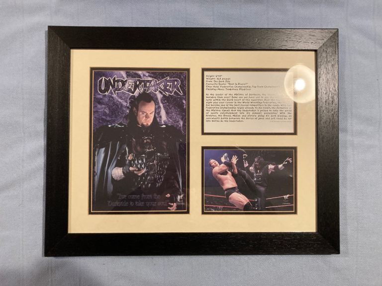 WWE OFFICIAL UNDERTAKER MINISTRY OF DARKNESS PICTURE 