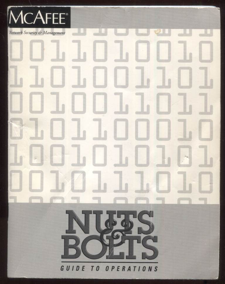 Mcafee Nuts & Bolts Ver 1.0 Guide To Operations Paperback