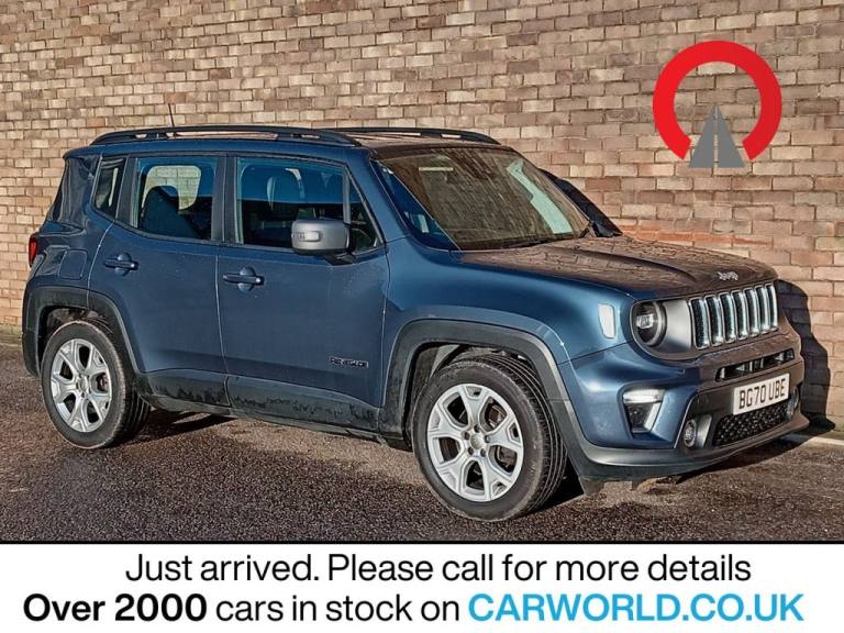 2021 Jeep Renegade 1.3 GSE T4 Limited SUV 5dr Petrol DDCT Euro 6 (s/s) (150 ps) ESTATE Petrol Aut...