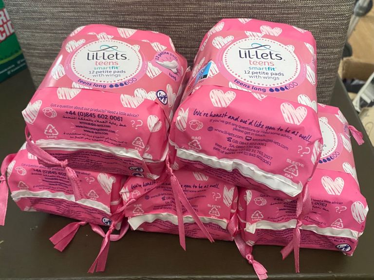 lil-lets teens smart fit 60 pads 