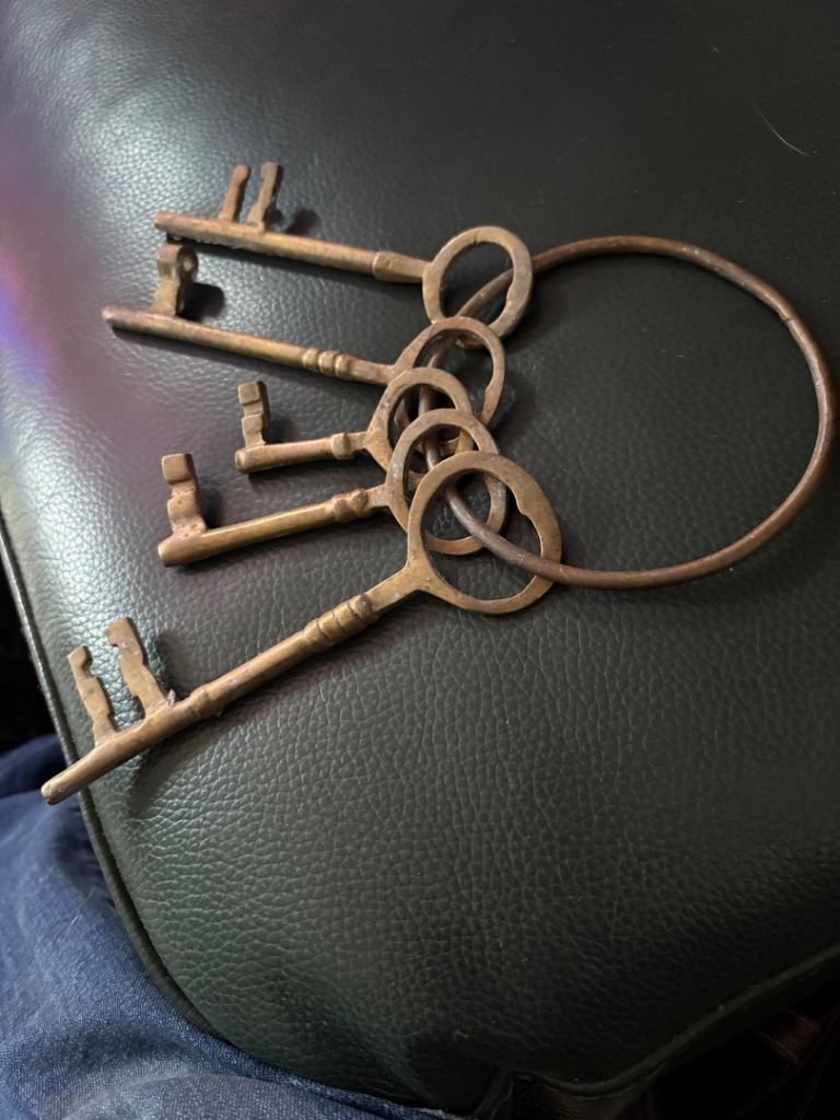 image for Ex jailers keys exc cond free local delivery 