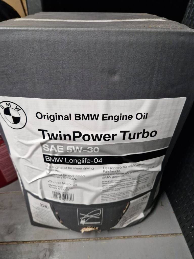 Bmw engine oil twin turbo 5w - 30 - 20 litre