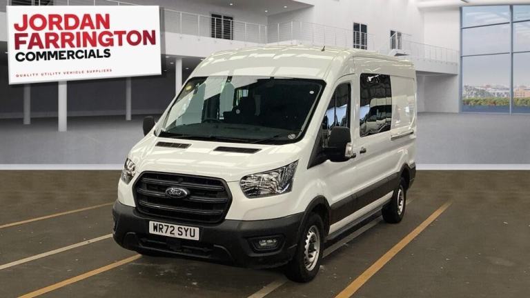 2023 72 reg FORD TRANSIT L3H2 350 UTILITY EURO 6 WELFARE VAN ***ONLY 14K MILES**