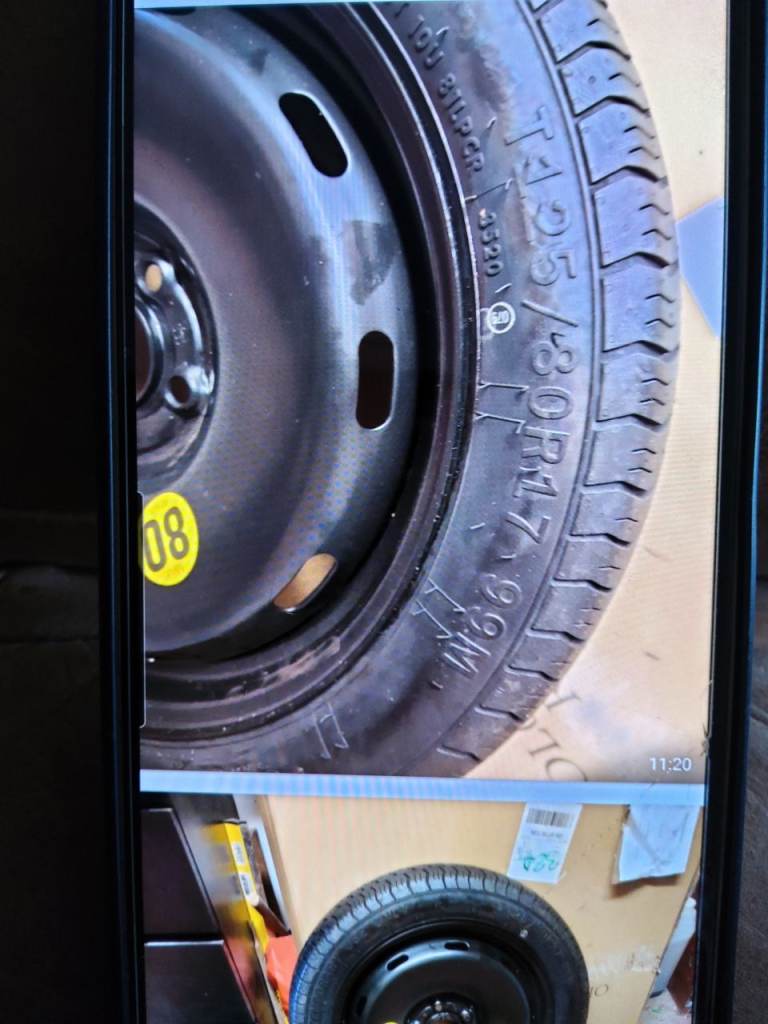 BMW Space saver 17" tyre, jack, wheel, socket and ratchet - brand new, never used