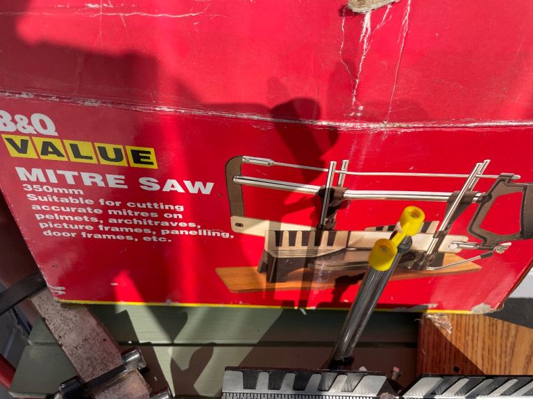 B&Q Value 350mm Mitre Saw - Good Condition