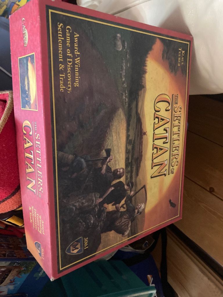The Settlers of Catan Board Game – Good Condition