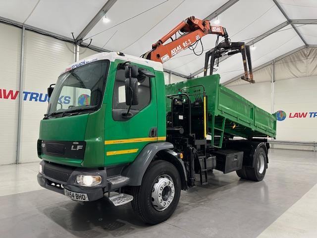 DAF LF55 220 4x2 Steel Tipper Grab Manual