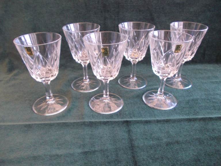 VMC Wine Sherry or Port Glasses - set of 6