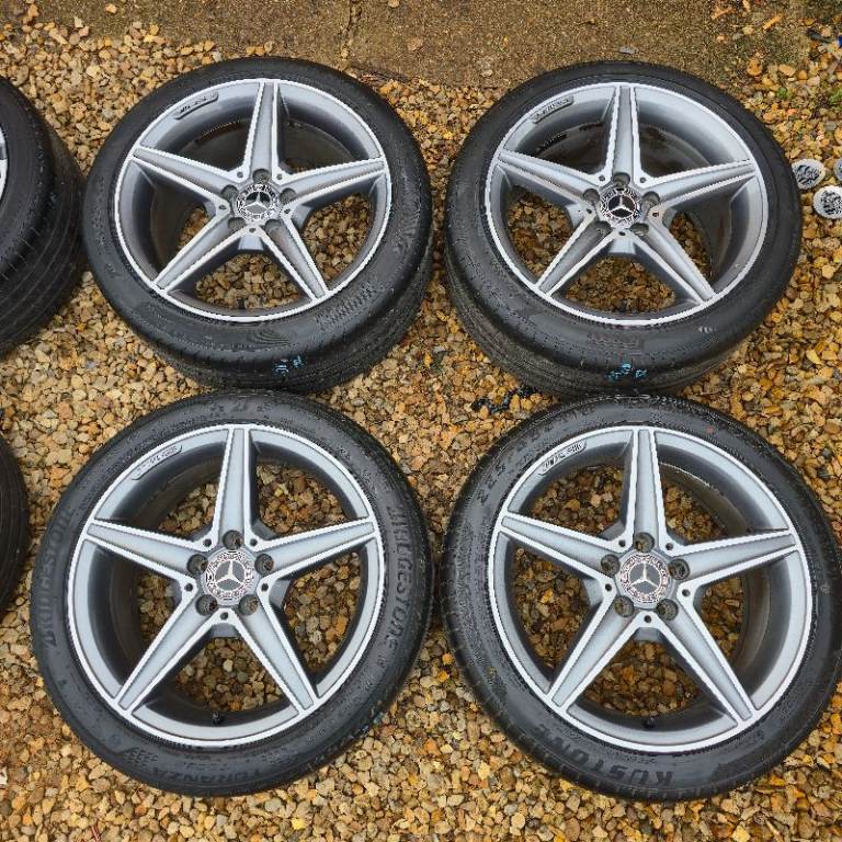 Genuine Mercedes C Class AMG 18" Alloy Wheels W205 W204 W212 E