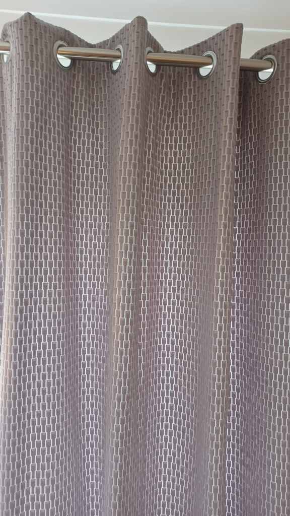 Grey Dunelm Curtains 228cm long x 117cm wide