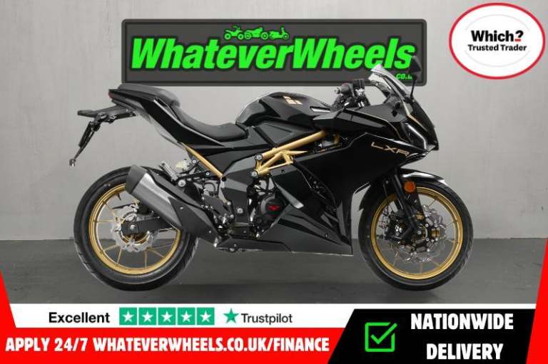 LEXMOTO LXR 125CC EURO 5+ E55 LEARNER LEGAL SPORTS GEARED MOTORBIKE