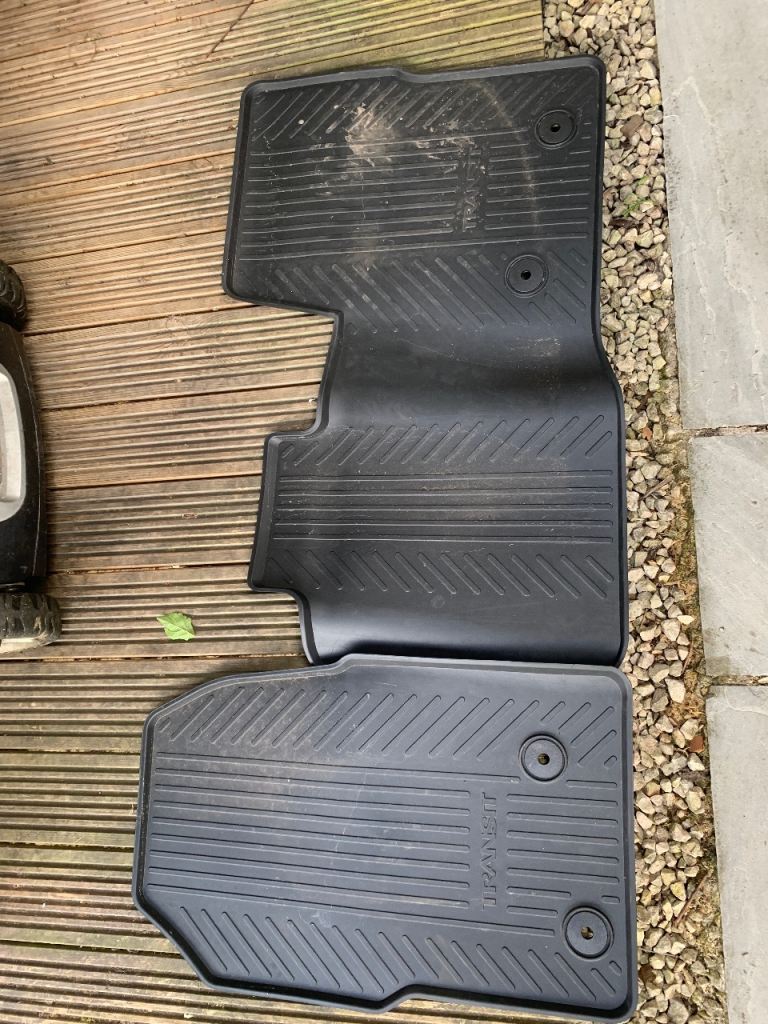 Transit mk8 genuine rubber ford mats