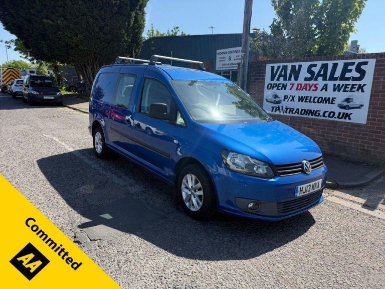 2013 13 VOLKSWAGEN CADDY MAXI 1.6 TDI C20 MAXI COMBI VAN 5DR DIESEL DSG FWD (149