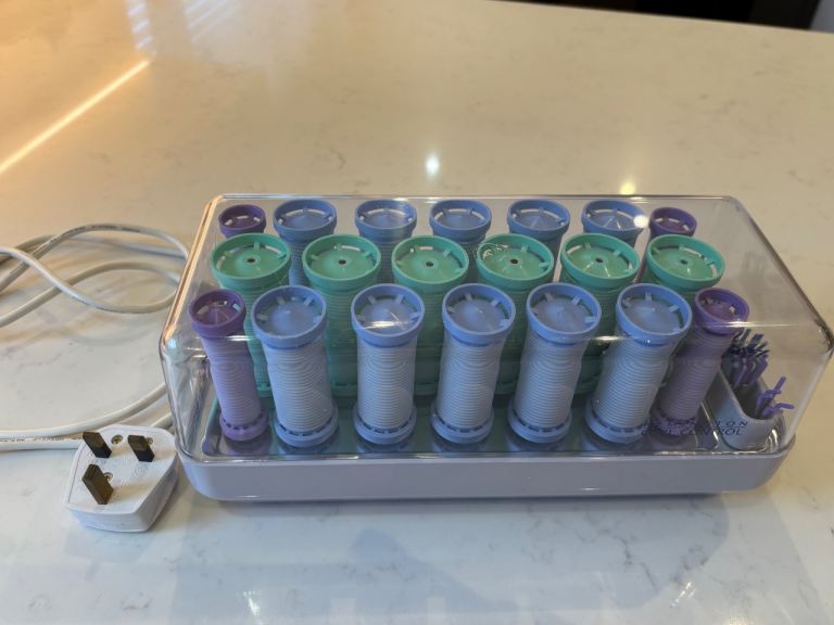 Vintage Heated Hair Rollers