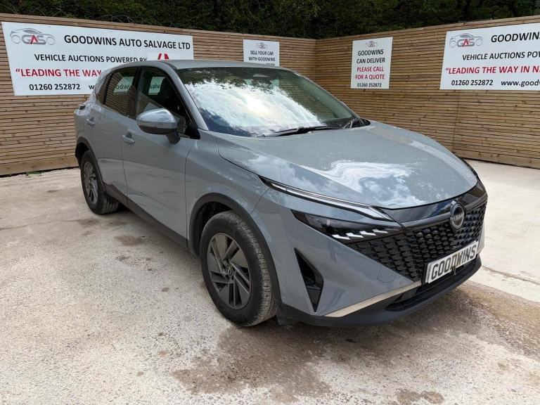 2024 NISSAN QASHQAI DIG-T ACENTA PREMIUM 1.3T HYRBID UNRECORDED SALVAGE