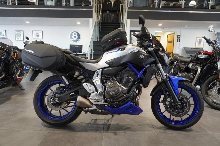Yamaha MT-07, 2016, Silver with just 19225miles Only £3995. 