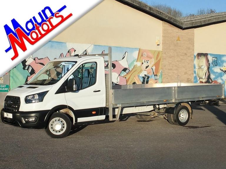 2024 "74" Ford Transit T350 EcoBlue 130PS L5 17 foot XL DROPSIDE with AIR CON