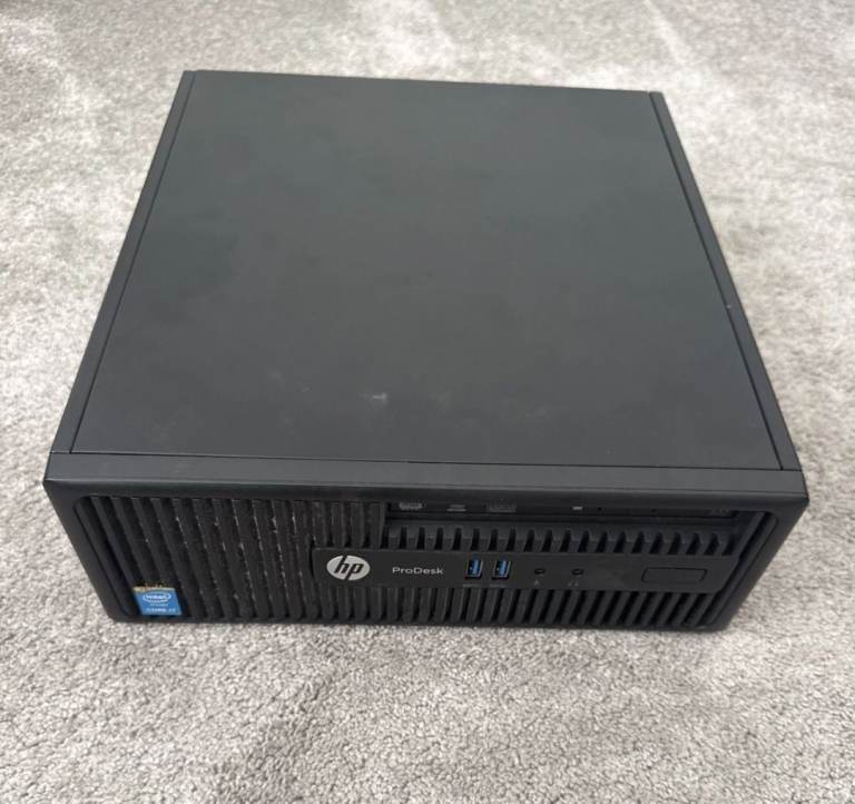 HP i7 Desktop PC Windows 11, Quick M.2 256GB Hard Drive Computer 