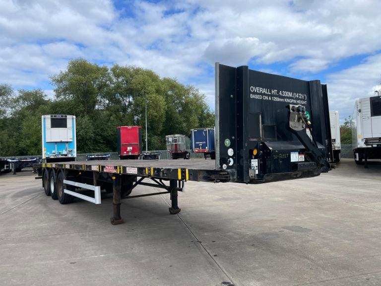 DON BUR 45FT FLATBED TRAILER - 2012 - C330544