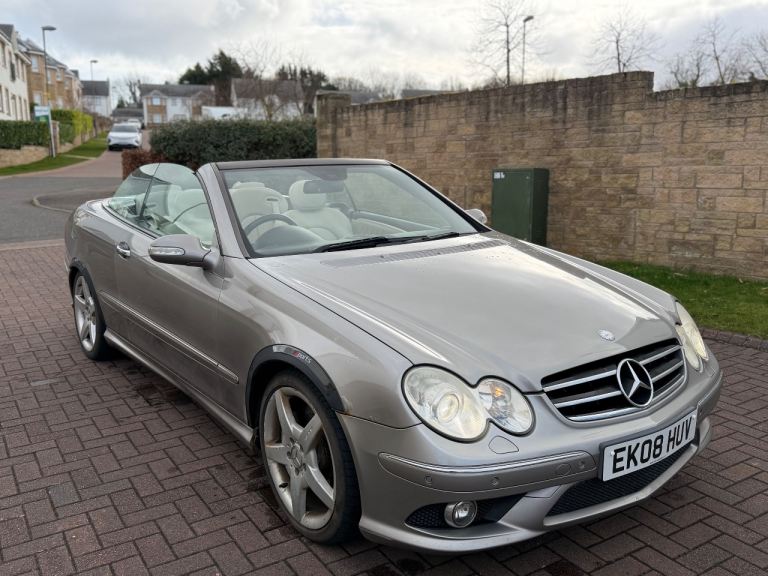 Mercedes-Benz, CLK, Convertible, 2008, Semi-Auto, 2996 (cc), 2 doors