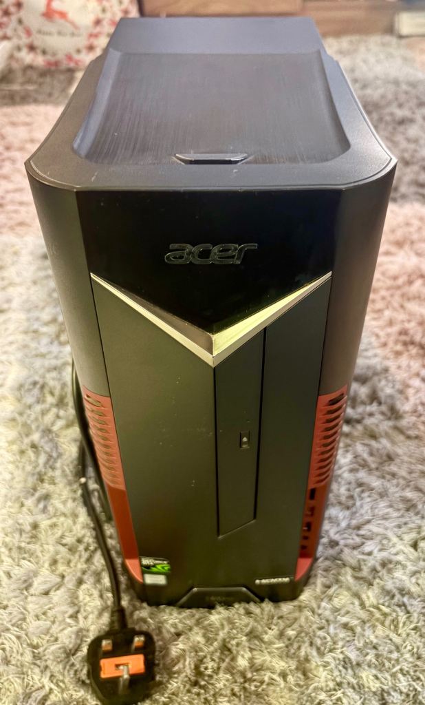 Acer Nitro N50-600 Gaming PC - Intel i5 9400F, GTX 1650, 8GB RAM