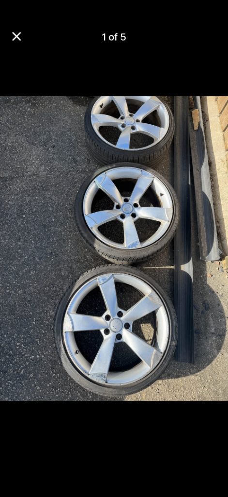 Audi/vw 19 inch rotors x3
