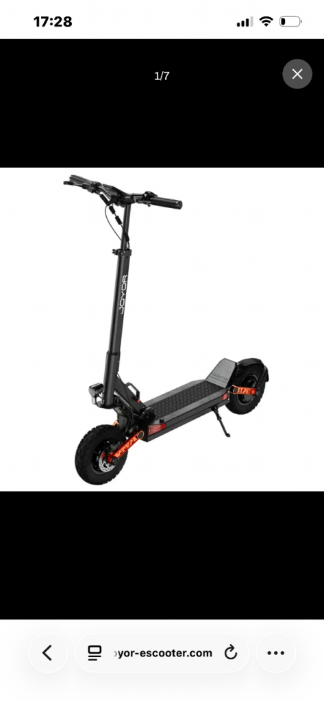 Joyor s10sz scooter electric 