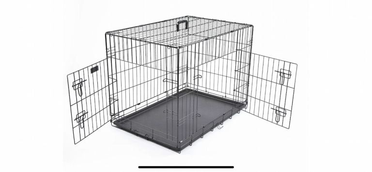 Settledown Premium Dog Crate, Weatherproof Cover, and Crate Mat