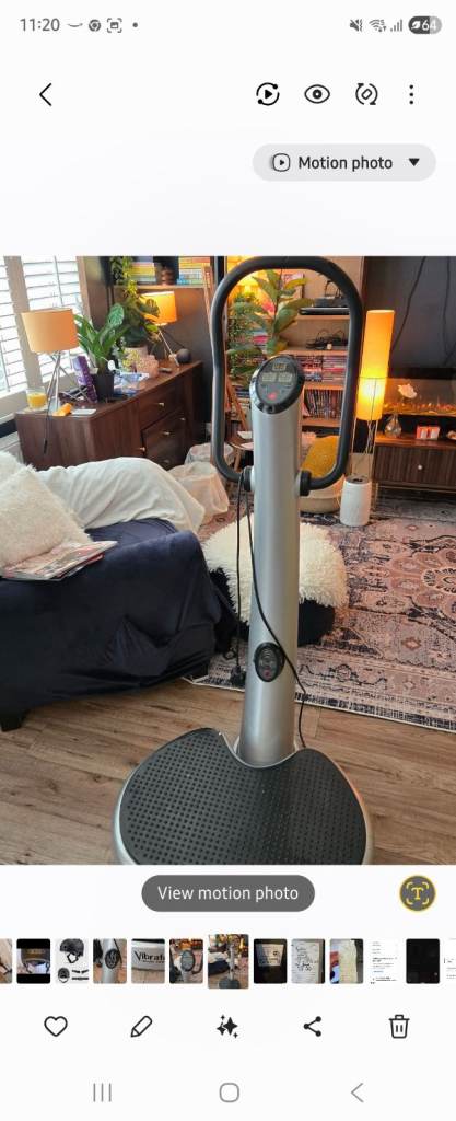 Vibratec vibraplate machine for sale.