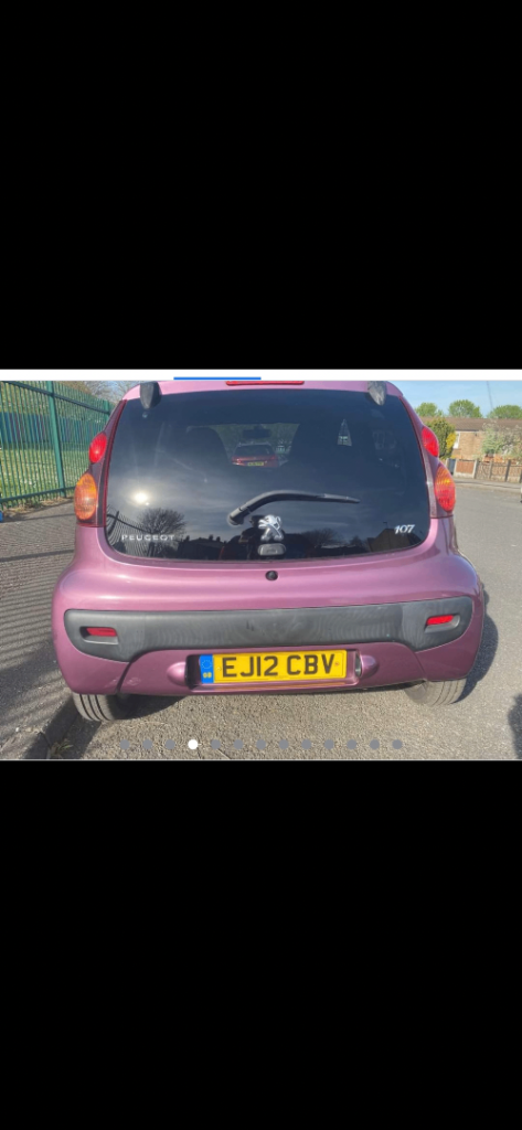 Peugeot, 107, Hatchback, 2012, Semi-Auto, 998 (cc), 5 doors