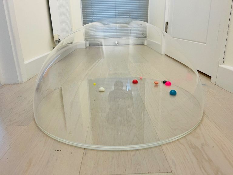 Large Clear Acrylic Dome 600mm (display piece). Originally £300.