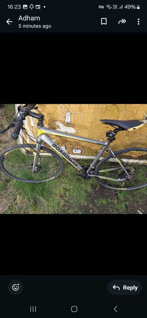 Boardman aluminum road bike
