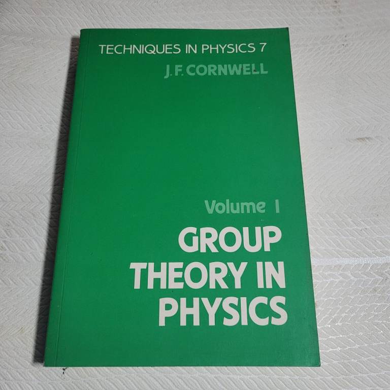 Group Theory in Physics, Vol.