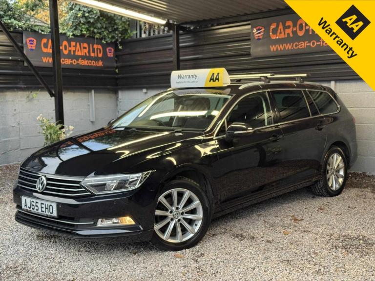 VOLKSWAGEN PASSAT 2.0 TDI BlueMotion Tech SE Business Black Manual Diesel 2015