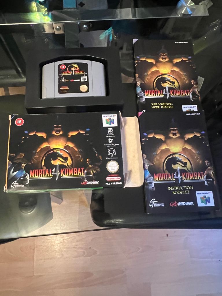 Nintendo 64 game Mortal Kombat 4