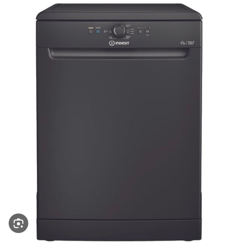 Indesit DFE1B19BUK Black Full Size Dishwasher RRP £389.00