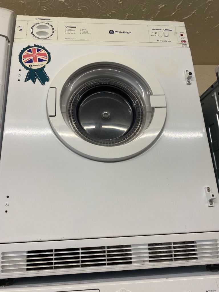🚚✅INTEGRATED WHITE KNIGHT VENTED TUMBLE DRYER £125 DELIVERY AVAILABLE 