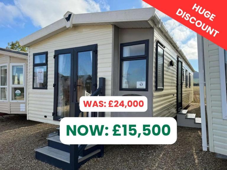 Static Holiday Home For Sale REDUCED Willerby Cameo 3 Bedroom, 39 x12