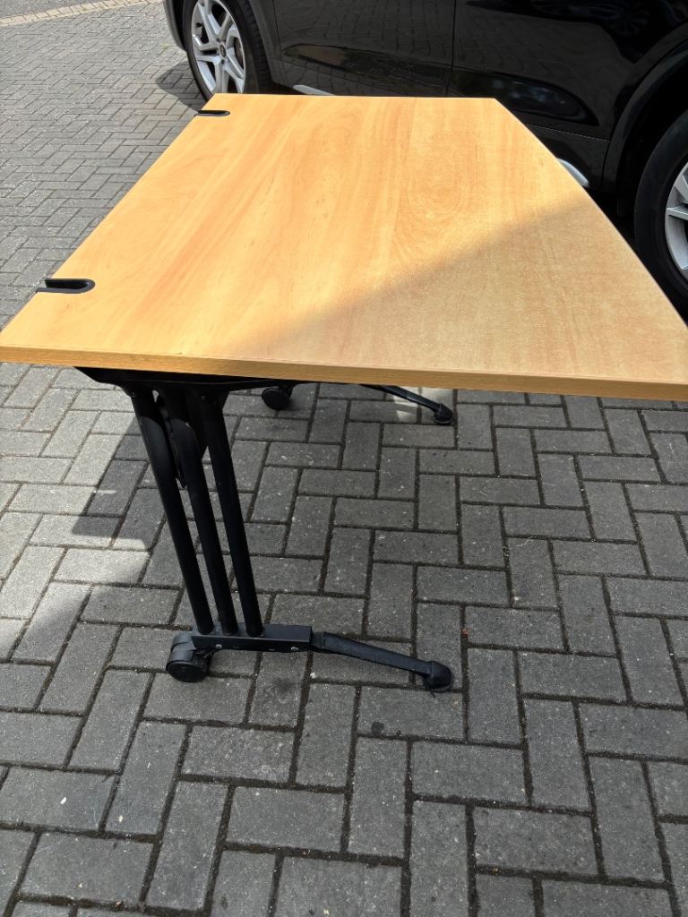 Small Angled foldable adjustable desk. 